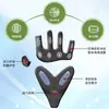 Guantes de Fitness de Medio Dedo, Antideslizantes, Resistentes al Desgaste, Amortiguadores, Transpirables de Seda de Hielo para Yoga, Anticalosidades, Seda de Hielo Transpirable para Ciclismo
