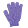 Artefacto de Fregado para Baño del Hogar Guantes de Baño de Cinco Dedos Toalla de Baño para Fregar Guantes Exfoliantes de Baño Guantes para Frotar Barro Limpiador de Espalda