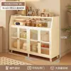Gabinete de Vestíbulo, Aparador de Comedor, Vitrina de Té de Pared para Sala de Estar, Gabinete Lateral, Estante Multifuncional para Almacenamiento de Utensilios de Cocina