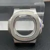 Adequado para Acessórios de Caixa de Relógio Mecânico de Aço Inoxidável Conjunto de Caixa Adequado para Movimento Nh35 Pulseira de Aço Inoxidável à Prova d'Água