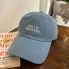 Gorra de Béisbol para Niños Primavera y Otoño Verano Delgada Moderna Marca Nicho Moda Japonesa Parasol Gorra Bordada con Letras