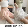 Pantalones de Seguridad de Alta Calidad 2025 para Mujer, Anti-Exposición, Se Pueden Usar Afuera, Borde de Encaje, No se Enrollan, Shorts Leggings Sueltos para Casa