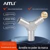 Conector Flexível em Y de Aço Inoxidável 304 para Tubos de Água, Conector de Espiga de Aço Inoxidável 316 Atacado, Tubo Reto de Precisão em Aço Inoxidável