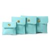 Bolsa de franela para guardar joyas, anillos, collares, auriculares, joyas, jade, dinero, bolsillo, bolsa de tela