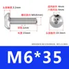 Tornillos de Acero Inoxidable 304 con Cabeza Semiredonda y Hexágono Interior Iso7380 Tornillos con Cabeza Redonda tipo Copa y Hexágono Interior M2-M6