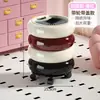 Papelera de Gran Capacidad y Estilosa para Uso Doméstico, Nuevo Modelo 2025, Cubo Sanitario Lindo Estilo Ins con Ruedas para Sala de Estar y Dormitorio