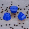 5 Peças couro de vaca em caixa adequado para máquina de café DOLCE GUSTO Copo de cápsula filtro de café reutilizável