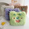 2026 Nuevo Lindo Monstruo Pequeño Dibujo Animado Bolso de Felpa Gran Capacidad Bolso de Hombro para Estudiante Femenina Estilo Ins