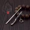 Espada Antigua Famosa Arma Espada del Rey Yue Goujian Espada de Qin Shihuang Espada Ruyi Espada Tang Heng Espada Primavera Bordada Modelo de Arma de 12 cm