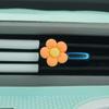 Clip de aromaterapia para salida de aire especial Wuling, clip de fragancia para perfume, linda flor de cinco pétalos, decoración de salida de aire