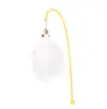 Juguetes para Gatos Transfronterizos para Autoentretenimiento, Juguetes de Plumas que se Mueven, Juguetes Automáticos para Gatos, Plato Giratorio Juguete para Gatitos