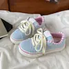 Zapatos de suela gruesa tipo pan para mujer, versátiles con faldas, zapatillas casuales de estrella, nuevos zapatos casuales ligeros para estudiantes Otoño 2026