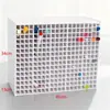 Estante de Almacenamiento para Marcadores Acrílicos, Caja de Almacenamiento de Escritorio Creativa y Linda, Organizador de Cuentas de Inserto Plano de Gran Capacidad