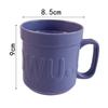 Cepillo de Taza Alfabeto Taza Hogar Expresión Dibujos Animados Lindo Taza para Cepillo de Dientes Adulto Plástico Personalidad Taza para Lavar Venta al por Mayor