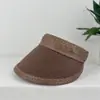 Chapéu de Sol de Palha de Verão para Uso Externo Feminino, Chapéu de Sol de Palha Fashion e Versátil com Aba Larga e Faixa de Cabeça, Chapéu de Proteção Solar para Mulheres