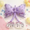 Globos de burbuja con forma de lazo de Hello Kitty de moda, globos flotantes, decoraciones de cumpleaños, globos para mercados nocturnos y vendedores ambulantes