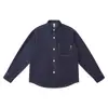 Colección Otoño 2026: Camisa de alta gama, elegante, de manga larga con costuras visibles, una camisa de corte holgado, moderna y cómoda para hombres jóvenes, perfecta para diversas ocasiones