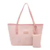 Bolsa Tote de Gran Capacidad para Mujer 2026 Nueva Tendencia Bolso Transfronterizo de Hombro Rayado Elegante de Alto Valor