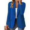 2025 Novas Cores Estilo Europeu e Americano Novo Bestseller da Amazon WISH Cardigan Blazer de Manga Longa Cor Sólida para Mulheres