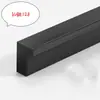 Manija de puerta de gabinete sólida alargada de perfil de aluminio en forma de 7 moderna y minimalista para puerta de perfil de aluminio de forma 7 moderna y minimalista a la parte superior / corte a medida