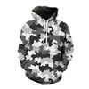 Aliexpress Amazon Sudadera con Capucha Transfronteriza Estampado Digital 3D para Hombre