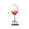 Taça de vidro criativa para uso doméstico, grande e pequena, taça de champanhe para vinho, coquetel, taça de conhaque, taça de vinho tinto