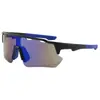 Gafas de Ciclismo Deportivo Transfronterizas, Gafas de Sol Deportivas al Aire Libre de una Pieza Huecas de Colores a Prueba de Viento y Arena, Gafas para Montañismo al Aire Libre