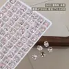 K9 Accesorios para Uñas Estilo Huevo de Paloma Sin Fondo Producto Terminado Brillante Diamante en Montículo Oval Lujo Accesible Versátil Diamante para Uñas de Gama Alta Bola de Diamante