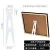 Suporte de Exibição para Porta-Retrato, Suporte de Prateleira Traseira, Suporte de Exibição Vertical, Suporte, Perna de Suporte, Acessórios de Suporte de Cauda de Andorinha