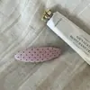Pinza para el pelo de tela de lunares nueva hecha a mano estilo coreano, Pinza para flequillo, Pasador, Pinza lateral, Pinza bb lateral de lazo