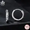 Pendientes de Moissanita Evelle Fashion para Commuter de Plata de Ley S925 Joyería Joyería Versátil Pendientes de Lujo Ligero para Mujer