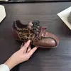 Zapatos de Entrenamiento Alemanes de Bloques de Color Retro con Suela Gruesa para Mujer 2026 Otoño Nueva Llegada Doble Cordón Versátil Hace que los Pies Parezcan Más Pequeños Zapatos Deportivos Casuales