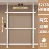 Estante de Ropa de Pie Amazon, Colgador de Ropa Telescópico sin Taladro, Estante de Secado de Ropa de Piso a Techo para Hogar, Dormitorio, Balcón