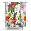 Cortina de ducha original transfronteriza especial, nueva, engrosada, de verano, con estampado de plantas marinas de poliéster, impermeable, a prueba de moho, fabricantes de cuentas de ducha
