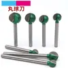Oferta especial cortador de bolas 3mm/6mm talla de madera talla de raíz broca de bola para taladro de alta velocidad amoladora eléctrica herramienta para talla de raíz
