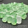 Contas de barril de gelo de jade de gelo verde 6mm * 6mm contas soltas para caminho acessórios DIY feitos à mão atacado de contas
