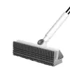 Cepillo de Piso de Doble Cara Transfronterizo, Cepillo para Piso de Baño, Cepillo para Grietas de Inodoro, Cepillo de Limpieza en Forma de V con Mango Largo