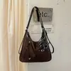 Bolso Tote Retro de Gran Capacidad para Viajes Diarios de Mujer Otoño 2026 Nuevo Bolso Cruzado de Hombro Único Mochila con Sensación Relajada