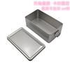 Lata mate con hebilla de punto Caja de lata rectangular para embalaje Caja para embalaje de pastel de piña Caja para galletas Caja para guardar dulces