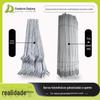 Suporte fotovoltaico galvanizado a quente M12 suporte reto suporte inclinado estrutura de aço suporte horizontal inclinado haste de amarração galvanizada