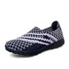 Zapatos de talla grande tejidos a mano, zapatos casuales de plataforma, zapatos de mujer, zapatos casuales deportivos de estilo coreano, zapatillas de estudiante, zapatos de viaje