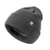 Invierno Exterior Terciopelo Cálido Gorro de Bebé Protección para las Orejas Lindo Gorro de Invierno para Niños Gorro Tejido de Felpa para Bebé