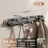Ganchos Adesivos Cor Creme para Banheiro, Cabide de Porta sem Furo, Gancho de Parede para Entrada de Roupas e Chapéus