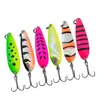 Cebo Sequin de Colores con Forma de Cuchara Más Vendido Transfronterizo 13g Cebo Metálico de Largo Alcance para Pesca en Agua Dulce y Mar
