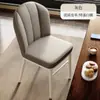 Silla de Comedor de Lujo Nórdico Ligero, Taburete para Uso Doméstico con Respaldo, Silla Simple para Tocador, Silla de Comedor de Hierro de Lujo Ligero para Restaurante Hotel