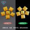 Huagang Gema Cuadrada Cuadrada Ángulo Recto Base Plana Superficie Lisa Síntesis ÓPALO Princesa Cuadrada Gema ÓPALO FI09