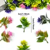 Plantas Aquáticas Artificiais de Plástico Transfronteiriças, Bonsai de Flores Pequenas, Plantas em Vasos, Flores Artificiais, Flores Artificiais Atacado, Adereços para Fotos, Acessórios para Plantas Aquáticas