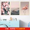 Pegatinas de pared con hojas de plantas verdes tropicales para dormitorio, artísticas, cálidas y románticas, sencillas y nórdicas, para decoración de pared.