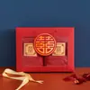 Toalla de Boda Regalo Oso Rojo Caja de Boda Regalo de Dote Personalizado Cumpleaños Regalo de Primer Año Absorbente