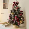 Set de Árbol de Navidad de Venta Caliente Transfronteriza Diseño de Escena Navideña Escritorio de Oficina DIY Accesorios Adornos